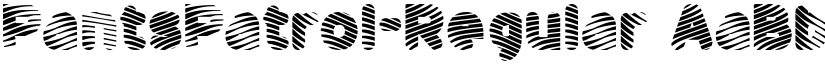 PantsPatrol-Regular font