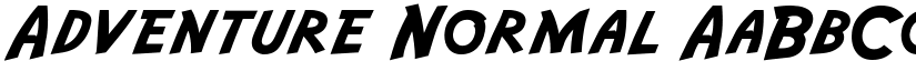 Adventure font download