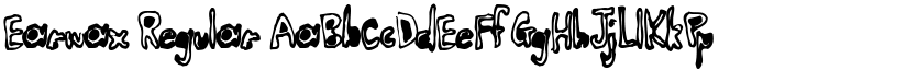 Earwax Regular font