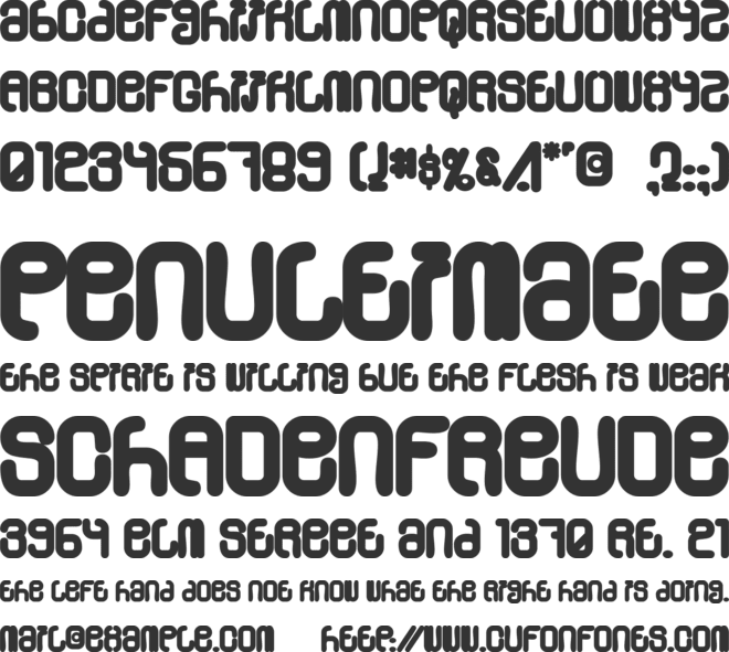 Skylab 600 font preview