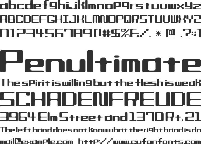 Biscuits (sRB) font preview