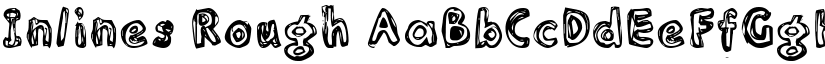 Inlines Rough font