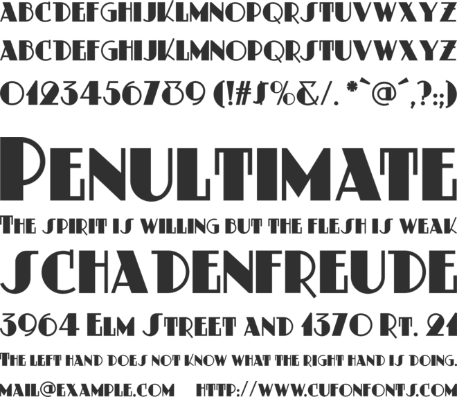 Dusty Rose NF font preview