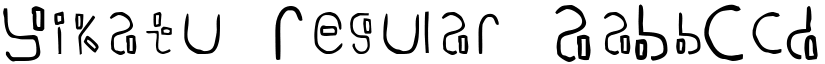 Yikatu font download