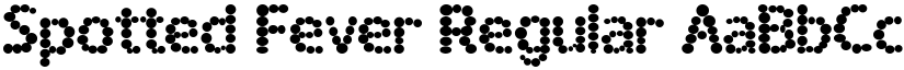 Spotted Fever Regular font