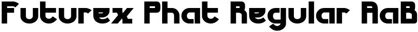 Futurex Phat Regular font