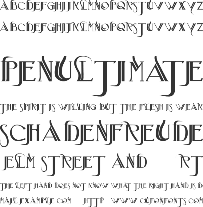 Iniciatica font preview