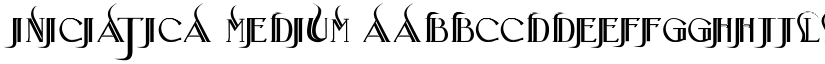 Iniciatica Medium font