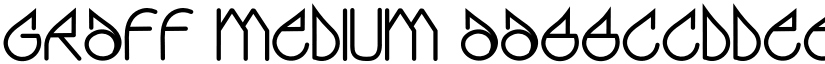Graff Medium font