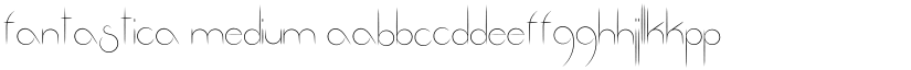Fantastica Medium font