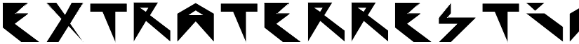 Extraterrestial Medium font