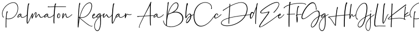 Palmaton Regular font