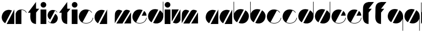 Artistica Medium font