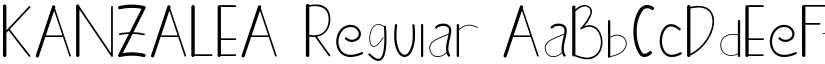 KANZALEA font download