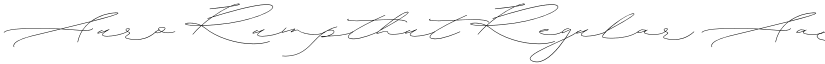 Auro Rumpthut Regular font