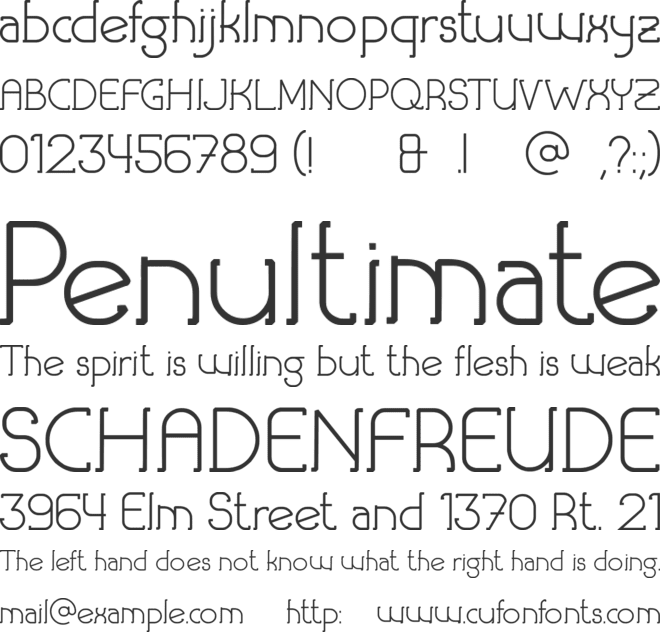 BrandLaw font preview