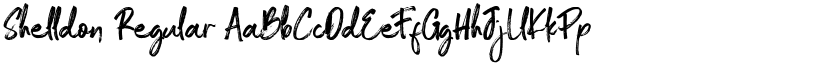 Shelldon Regular font