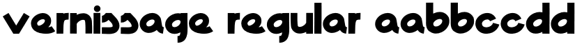 Vernissage Regular font