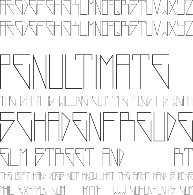 NewWorld font preview