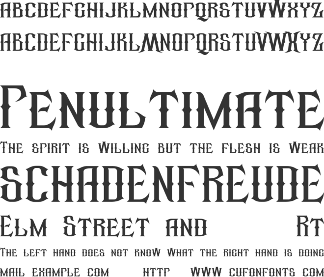 republic font preview
