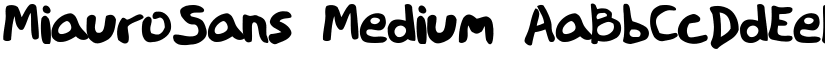 MiauroSans font download