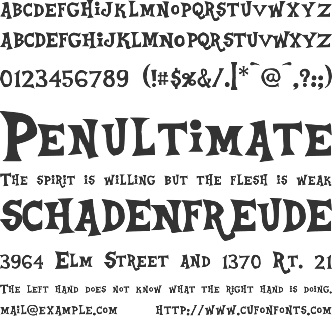 Equestria_Cyrillic font preview
