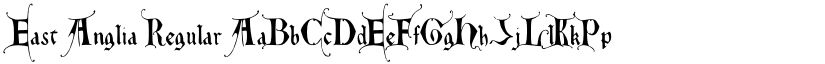 East Anglia font download