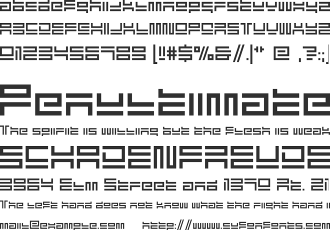 Polymoda font preview