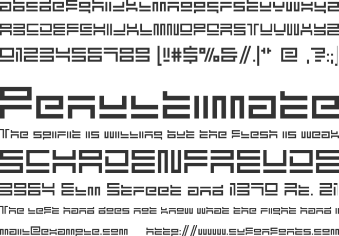 Polymoda font preview