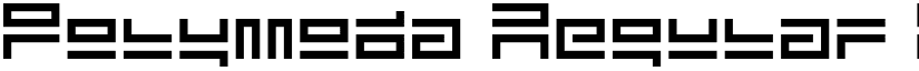 Polymoda Regular font