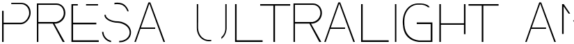 Presa UltraLight ANTIPIXEL.COM.AR UltraLight font