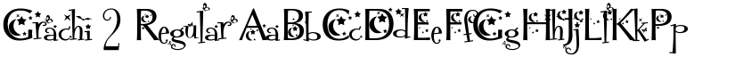 Grachi 2 Regular font