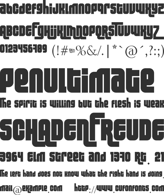 ShakeiTup font preview