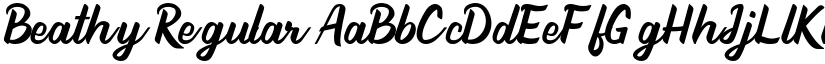 Beathy font download