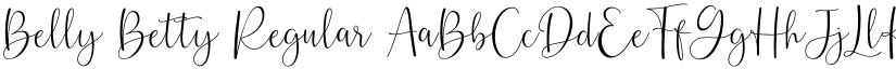 Belly Betty Regular font