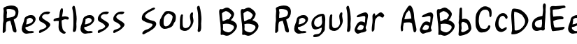 Restless Soul BB Regular font