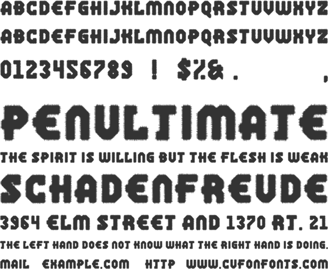 Jailbreak font preview