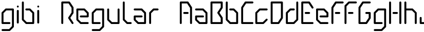gibi font download