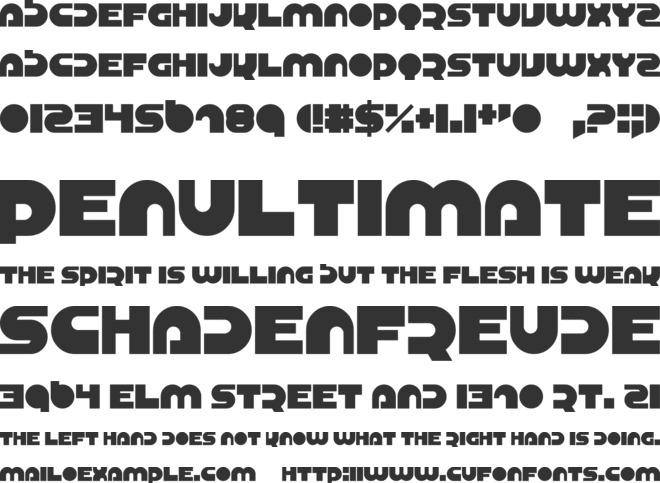 Iregula To font preview