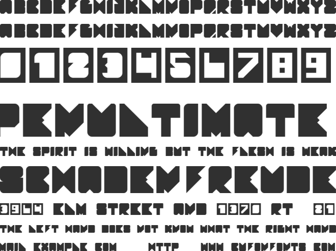 Display new RD font preview