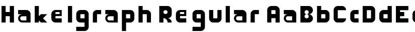 Hakelgraph font download