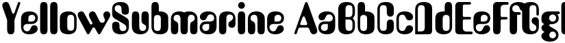 YellowSubmarine font
