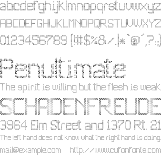 JD Estrellas font preview