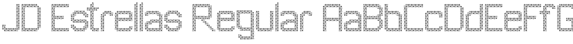 JD Estrellas Regular font
