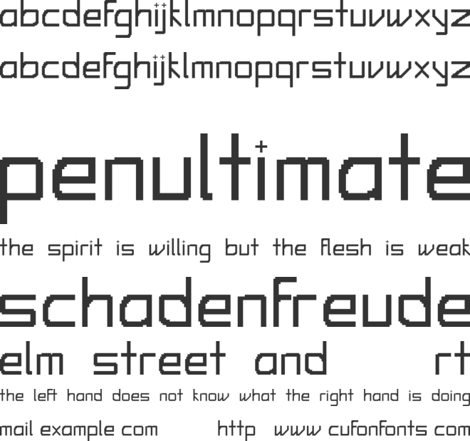 Alfie Ferdinand font preview