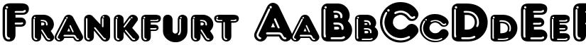 Frankfurt font
