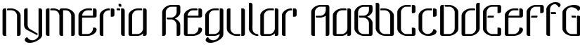 nymeria Regular font