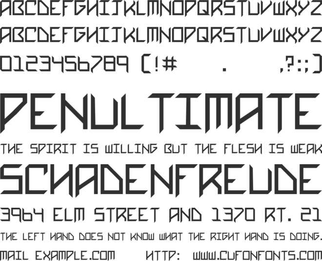 Im Not Lazy font preview