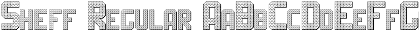 Sheff Regular font