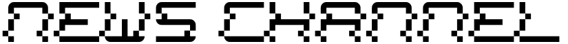 News Channel Regular font